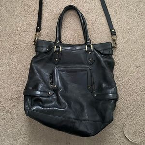 Cole Haan Black Leather Tote